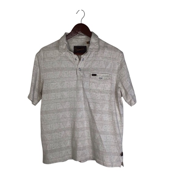Howler Bros Ranchero Jacquard Polo Size Medium. - Picture 1 of 7